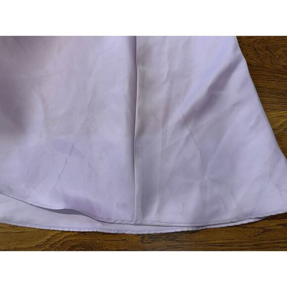 Elliatt Women's Marissa One Shoulder Evening Gown Light Purple Size XL NWT - Picture 7 of 12